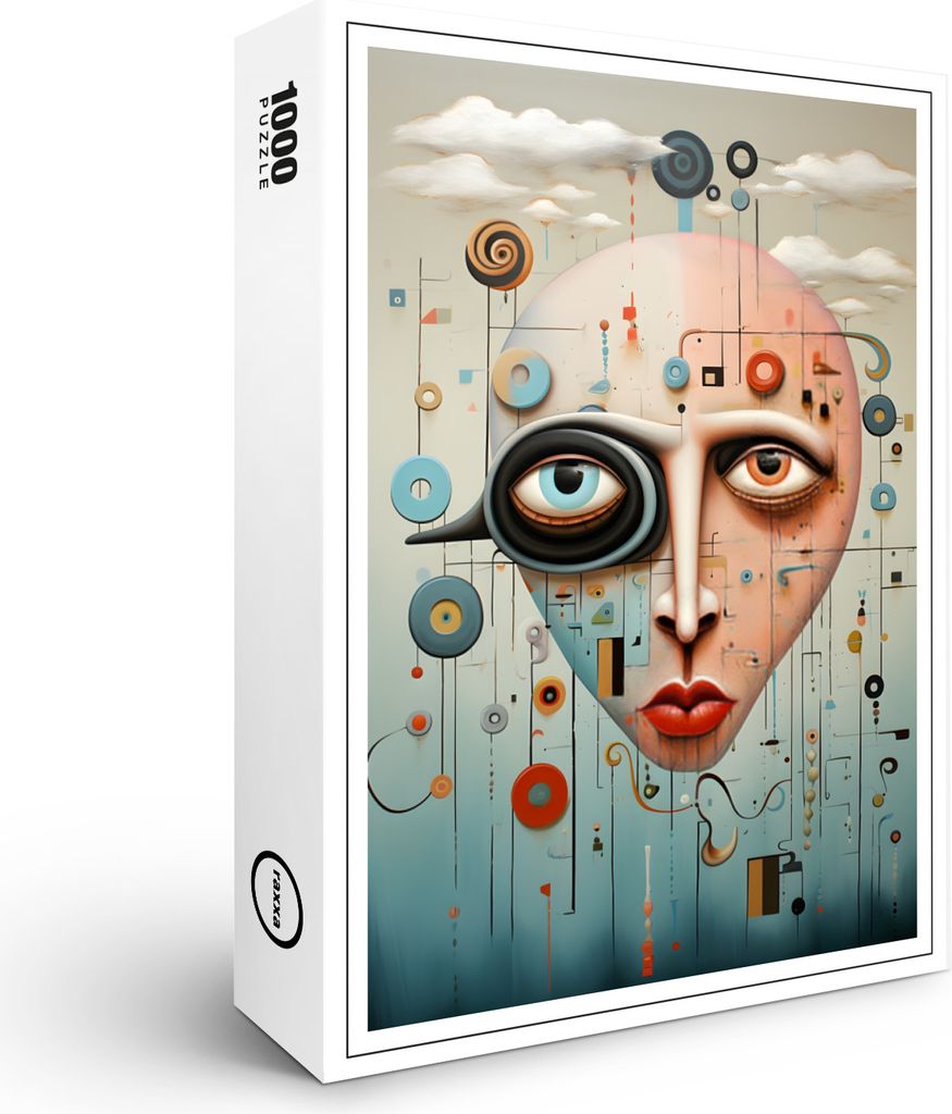 raxxa Premium-Puzzle "Whimsical Ambitious 1", 1000 Teile