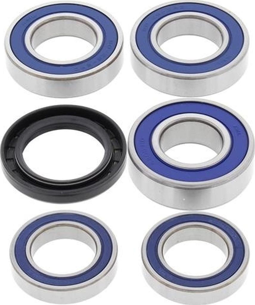 Radlager Satz mit Simmerring für Hinterrad Honda VT 1300 CXA ABS Baujahr 2010-2015 von All Balls Racing - Neu