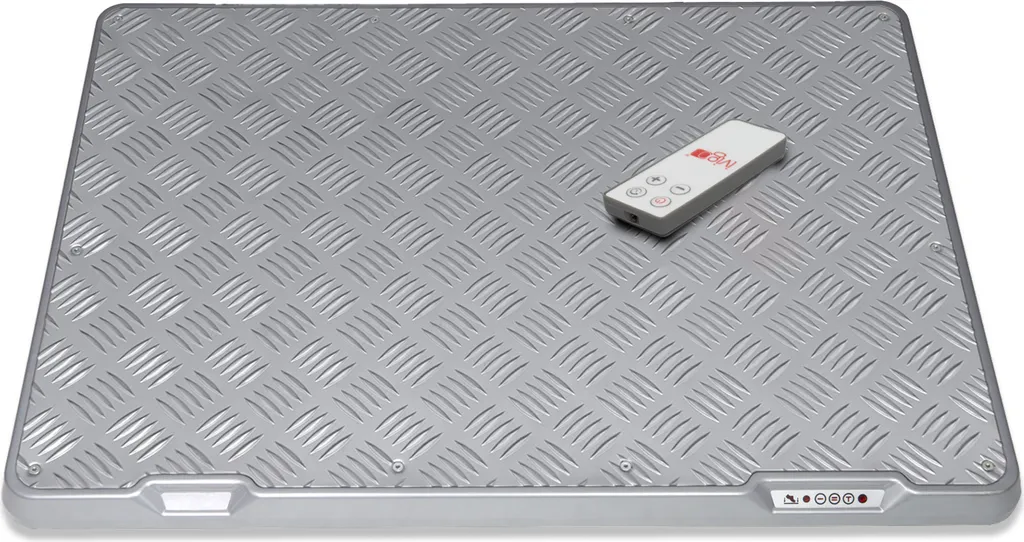 Tapis chauffant électrique Vigo 300 pour pieds et jambes 50x70cm Gris