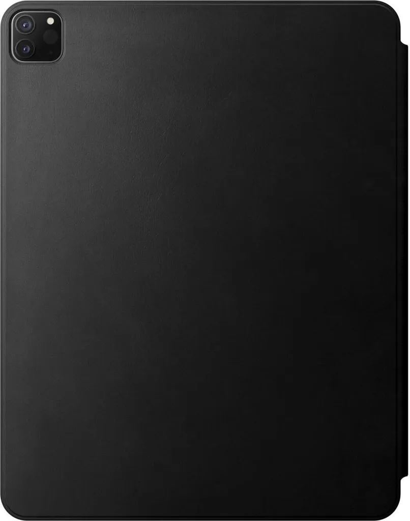 Housse de Protection Intégrale en Cuir pour iPad Air 13 et Pro 12,9 Noir