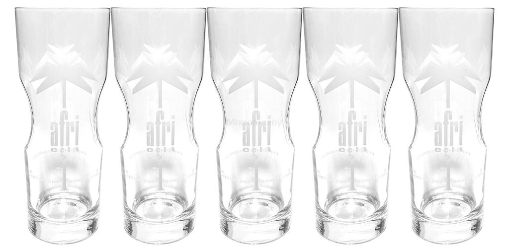 Afri-Cola Gläserset - 6x Gläser 0,3L Produktbild 