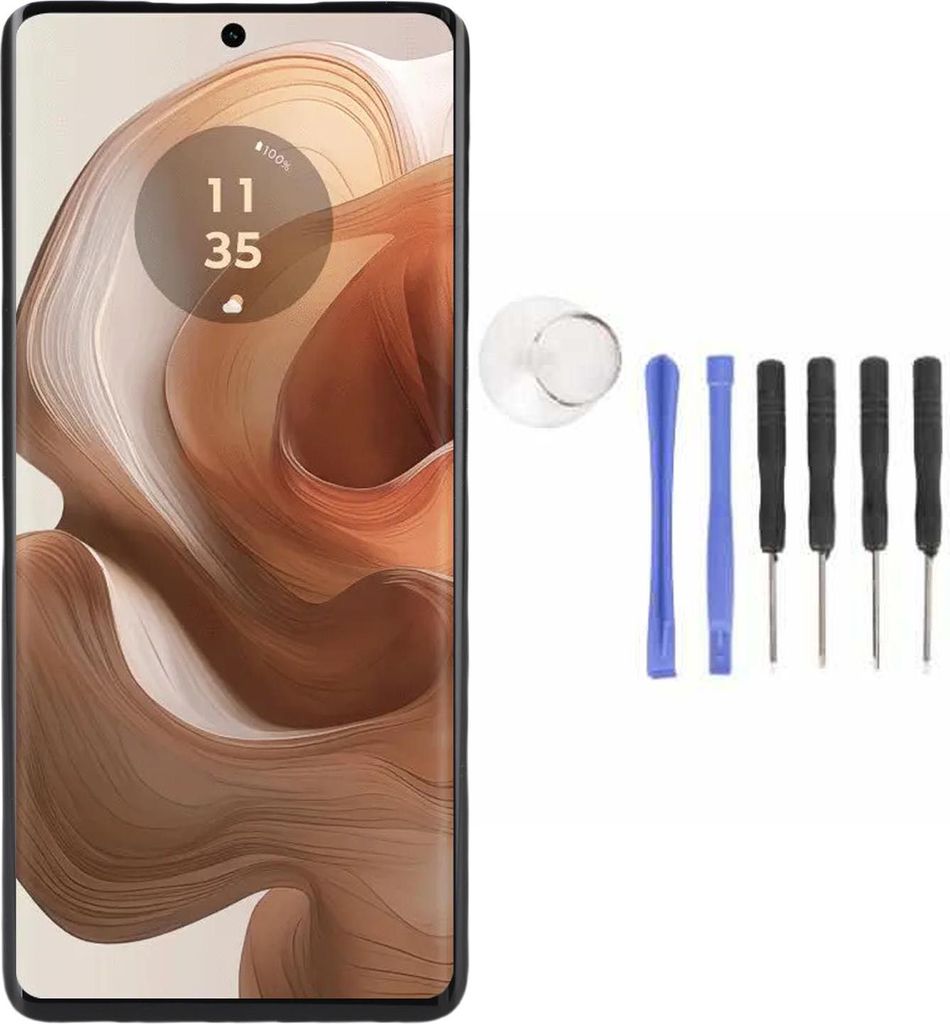 P Organic LED-Telefonbildschirm-Ersatz für Moto Edge 50 Ultra X50 XT2401 2 Display mit Reparatur-Toolkit
