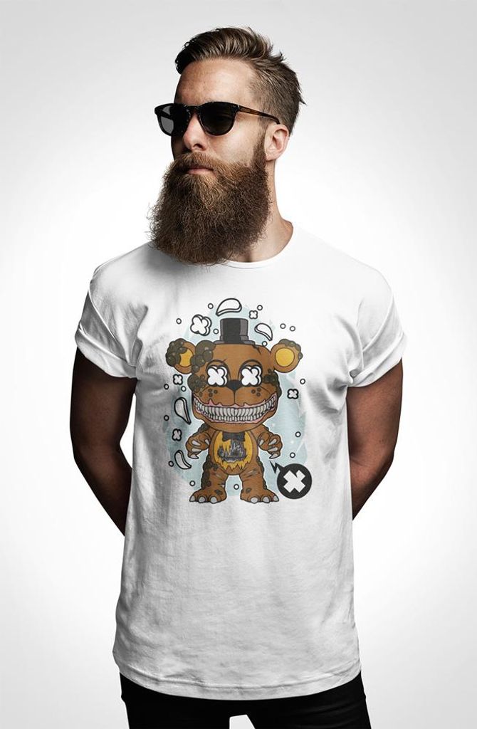 D&B Uni Polo PC00041 FRoty Bear Weiß-Größe 5XL