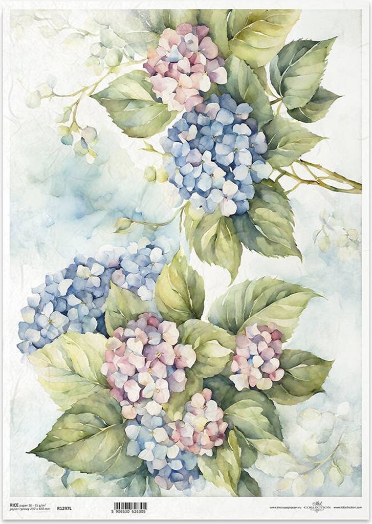 Carta di riso per decoupage Carta per decoupage A3 Immagine del prodotto 