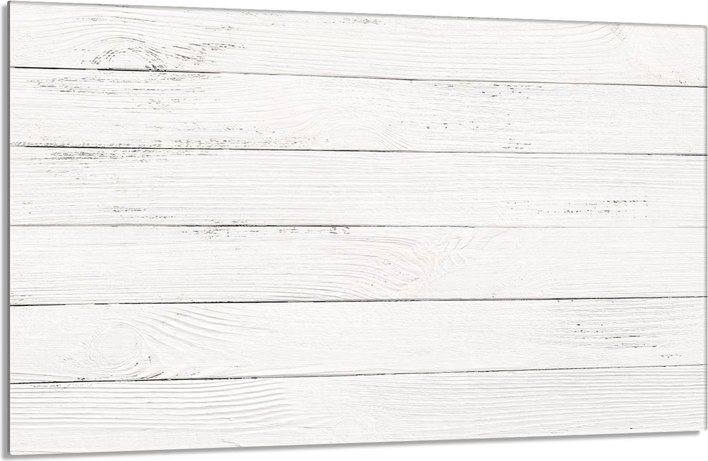 Glas Herdschutzplatte 80x52 Holz