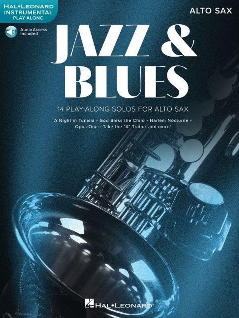 Jazz & Blues - Play-Along Solos for Alto Sax (Book/Online Produktbild 