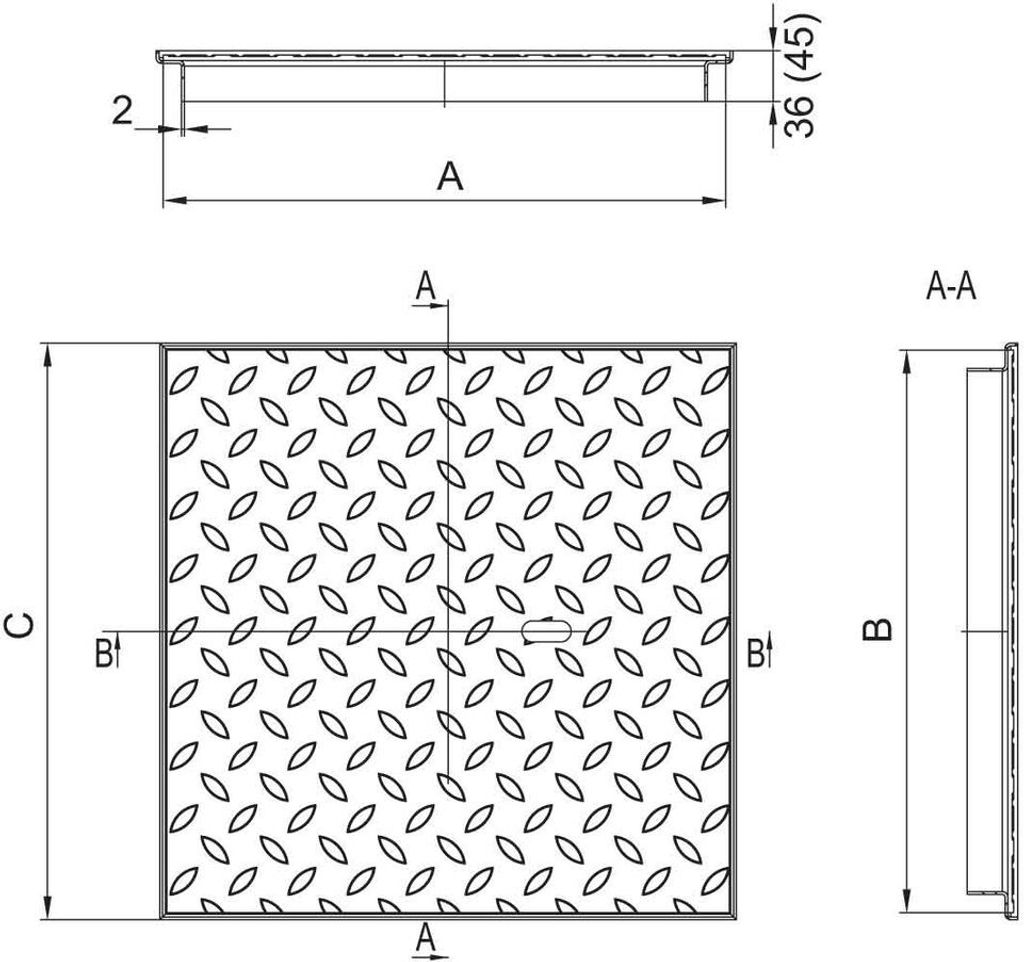 ACO Schachtabdeckung Fl 2.0 Easy Kanaldeckel Schachtdeckel Produktbild 2