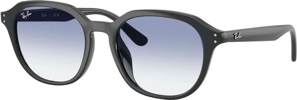 Ray-Ban Quadratische Sonnenbrille RB4459D, Grau One Size Produktbild 