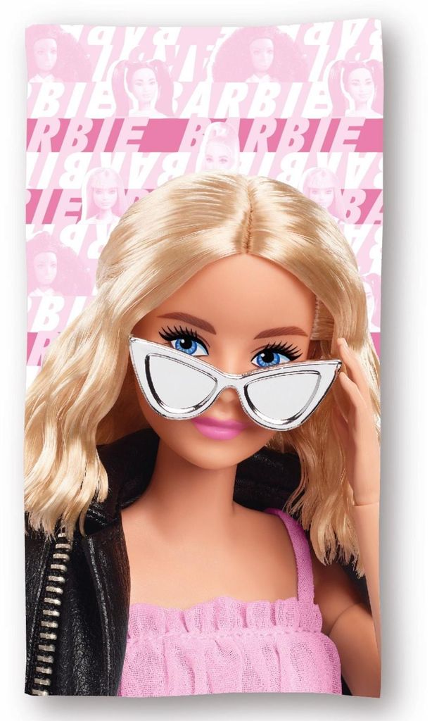 Barbie Strandhandtuch Mikrofaser Badehandtuch & Kinderhandtuch 70x140 cm