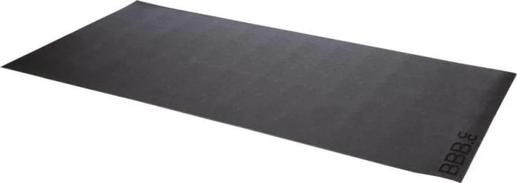 Protéger son sol pour home-trainer avec le tapis BBB TrainerMat 190 noir