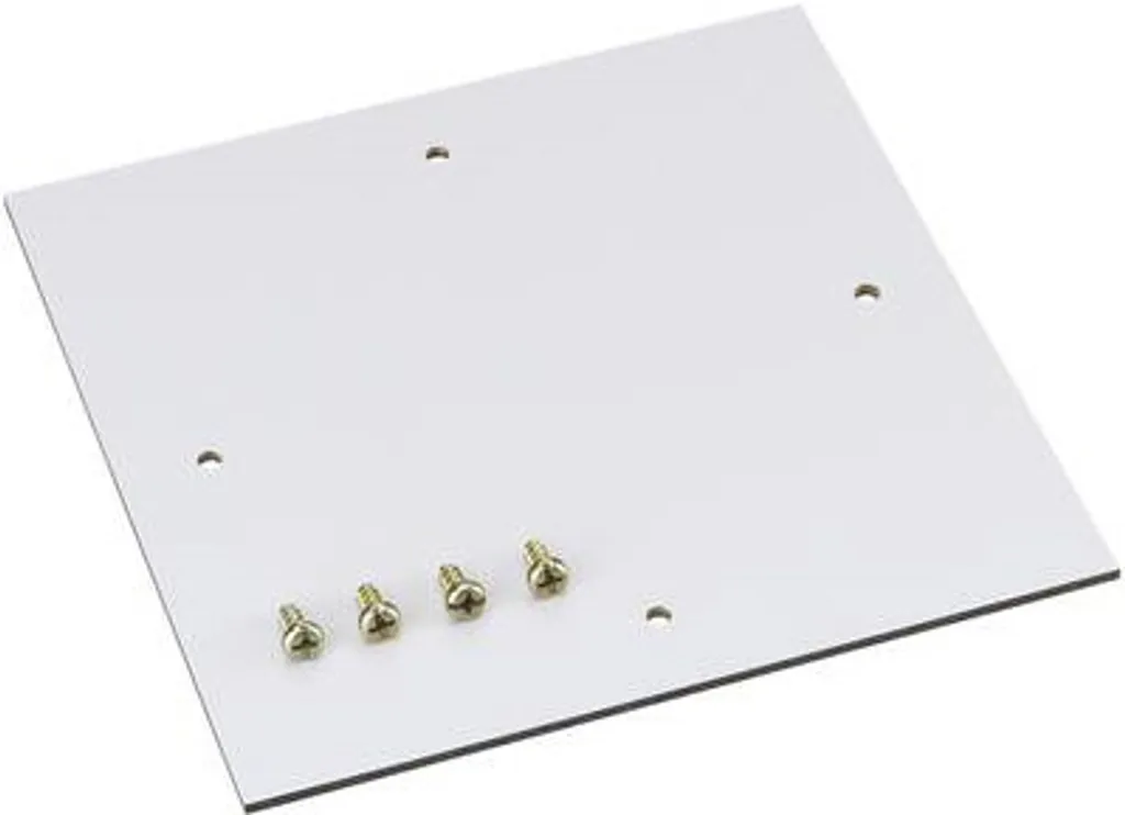 Plaque de montage isolante 150 mm Spelsberg en papier dur robuste