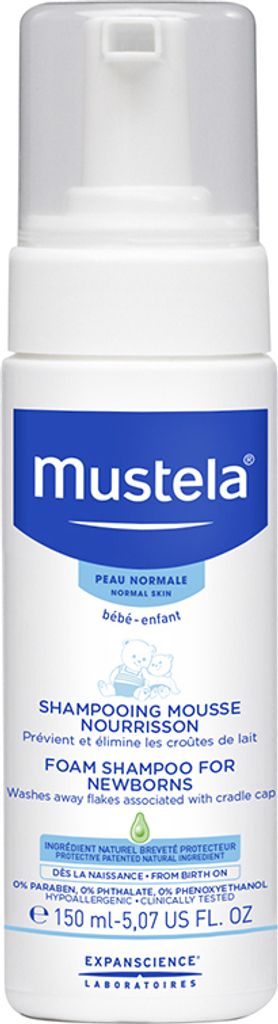 Bébé Shampoo Penový šampón pre deti 150 - Mustela Obrázok produktu 