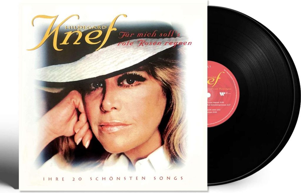 Hildegard Knef: Für mich solls rote Rosen regnen: Ihre 20 schönsten Songs - - (LP / F)