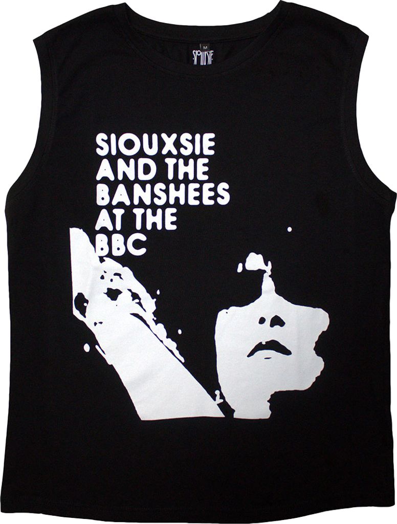 Siouxsie & The Banshees - "At The BBC" Ärmelloses Oberteil für Herren/Damen Uni RO13491 (XL) (Schwarz)