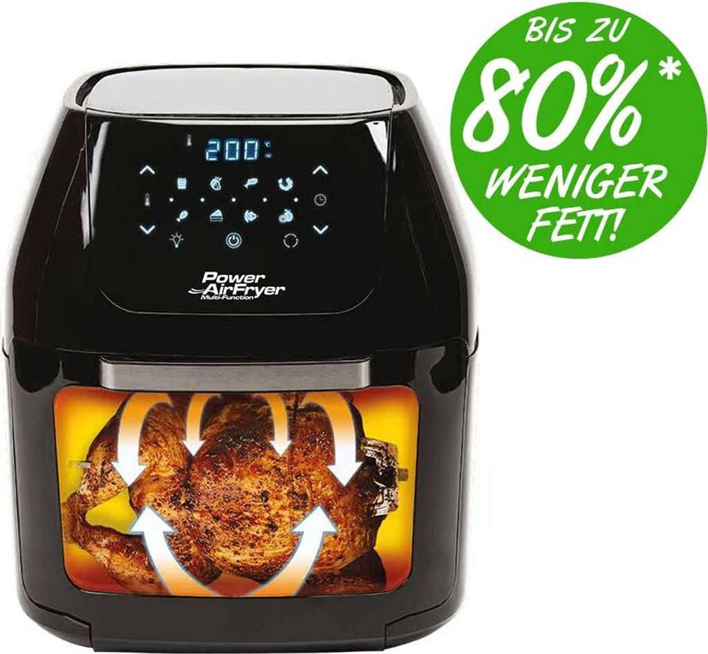 Mediashop Power AirFryer Multi-Function Heißluftfritteuse Produktbild 3