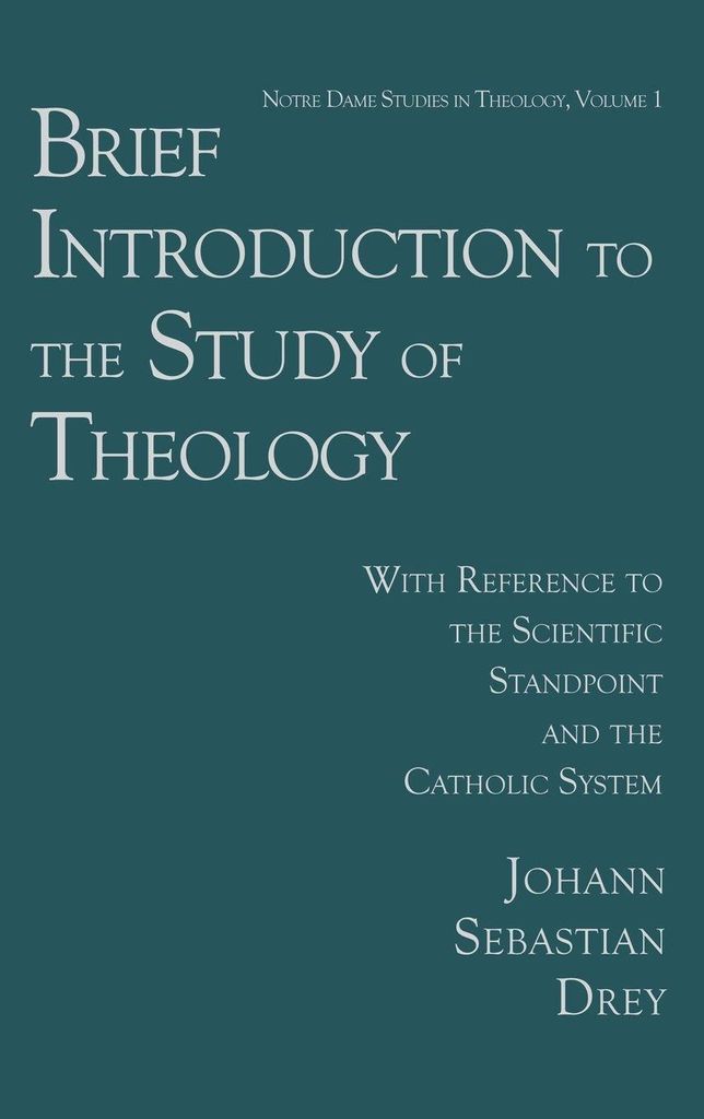 Brief Introduction to the Study of Theology
