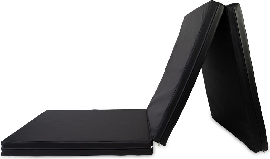 Landematte / Turnmatte klappbar 300 x 100 x 10 cm schwarz