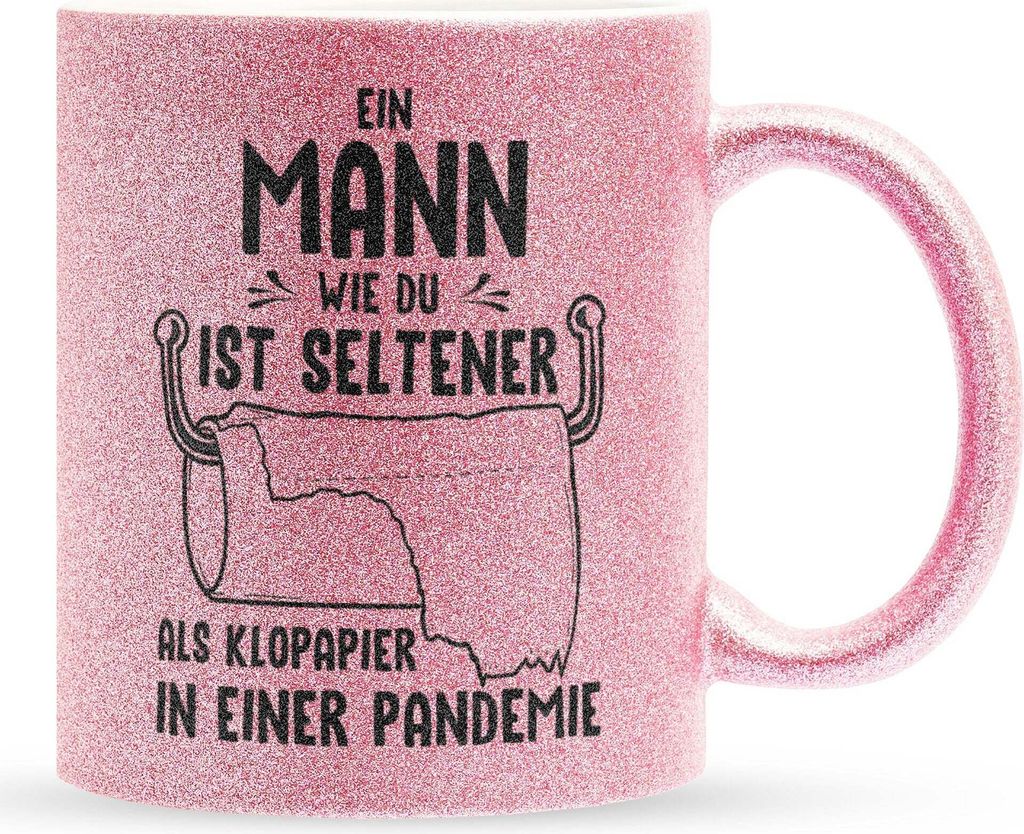 22Feels Glitzertasse Pink Ehemann Geschenk Erster Hochzeitstag Kaffeetasse Männer Hochzeitsjubiläum Ehepartner Valentinstag für Ihn Weihnachten ...