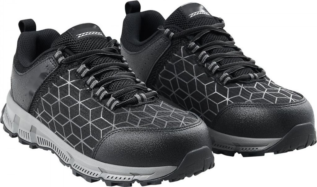 Stahlkappen-Schuhe für Männer, US-Größe 11, sportliche Arbeitsschuhe, schwarz, bequem, langlebig, geeignet für Arbeit