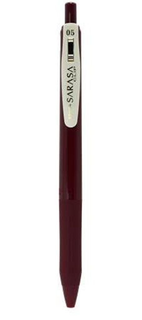 Gelschreiber "Sarasa Clip Vintage", dunkelrot, 0,33 mm, Produktbild 