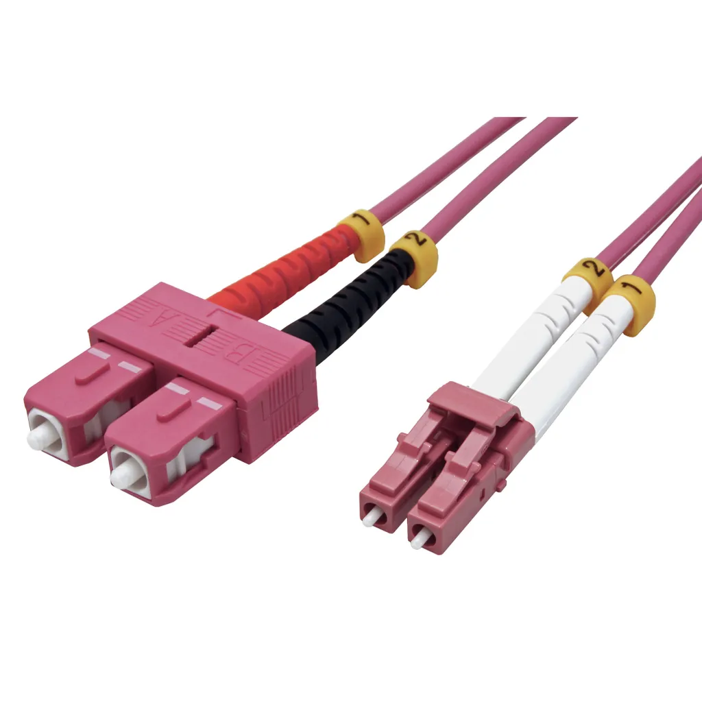 Fibra Ottica VALUE OM4 LC-SC 2m | Connessione Ultra-Veloce per Ufficio