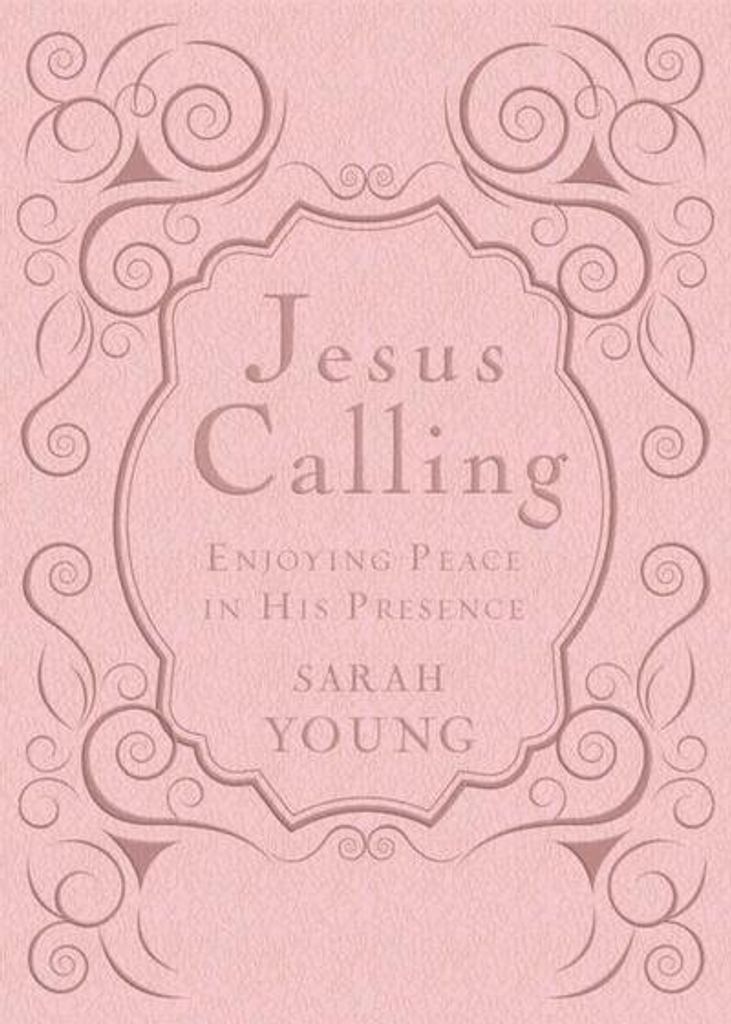 Jesus Calling, Pink Leathersoft, with Scripture References Obrázek produktu 