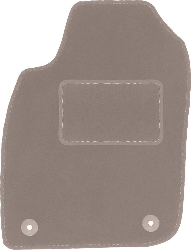 Fahrerfußmatte Velours beige passend für Audi A6 C5 Produktbild 