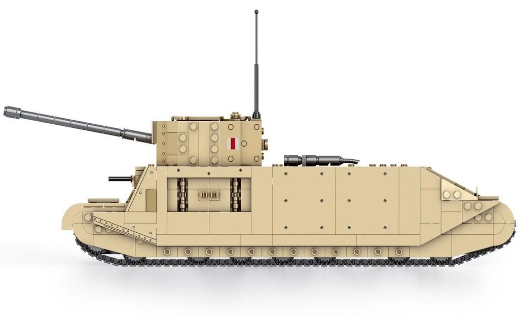 Reobrix 77032 Kettenfahrzeug 1:30 Klemmbaustein 1427 Teile