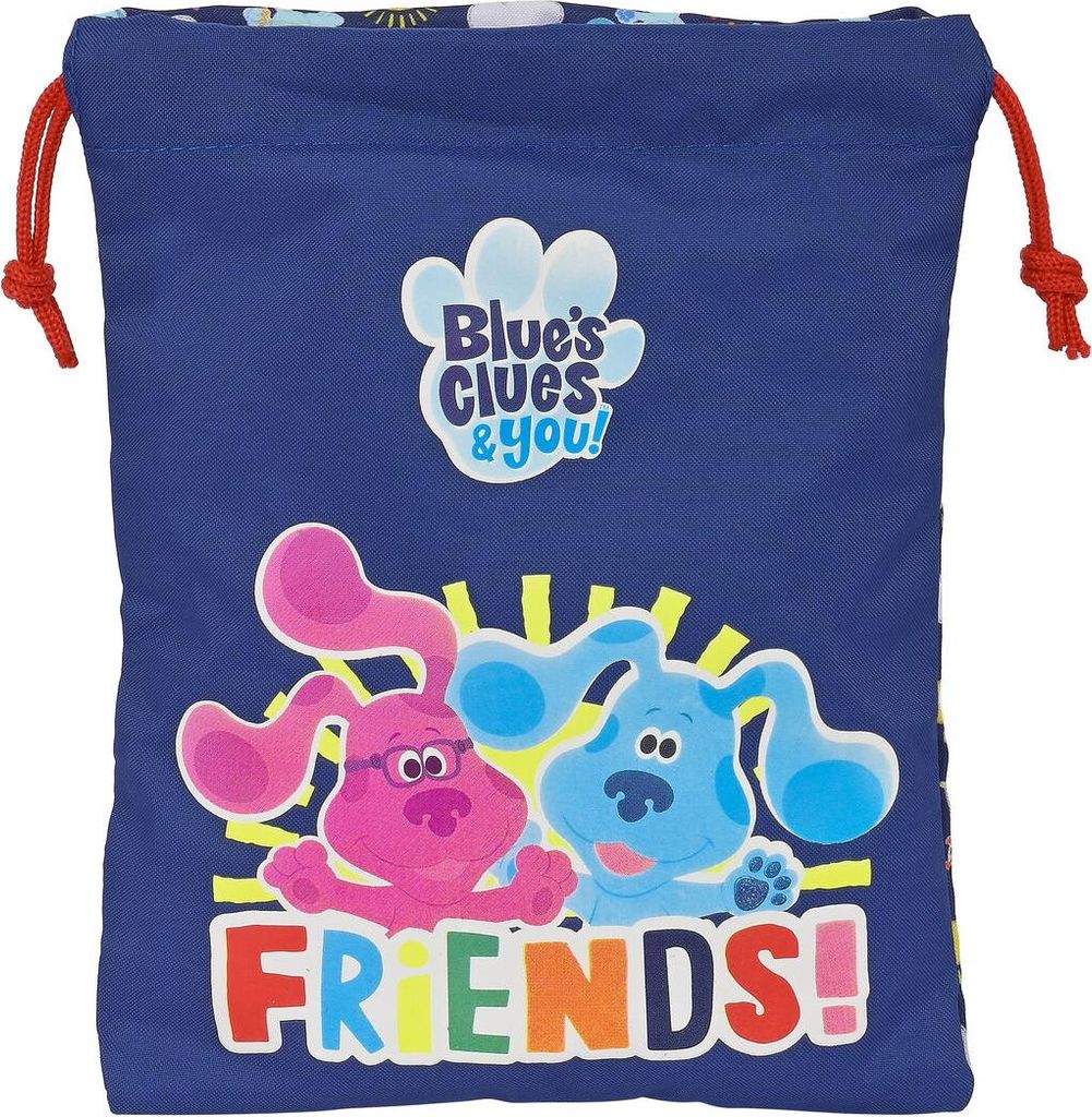 Imbiss-Täschchen Blue's Clues Marineblau PVC 20 x 25 cm Sack