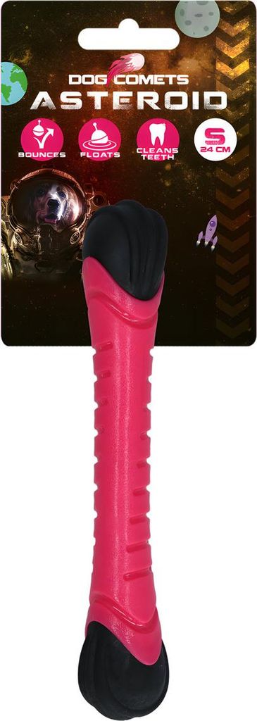 Dog Comets Hundespielzeug Asteroid rosa, Größe: L