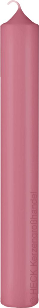 lange schlanke Altarkerzen 10% BW Anteil (Bienenwachs Kerzen) Antique Pink 300 x Ø 40 mm, 4 Stück, Kerzen mit Dornbohrung in RAL Kerzengüte Qual...