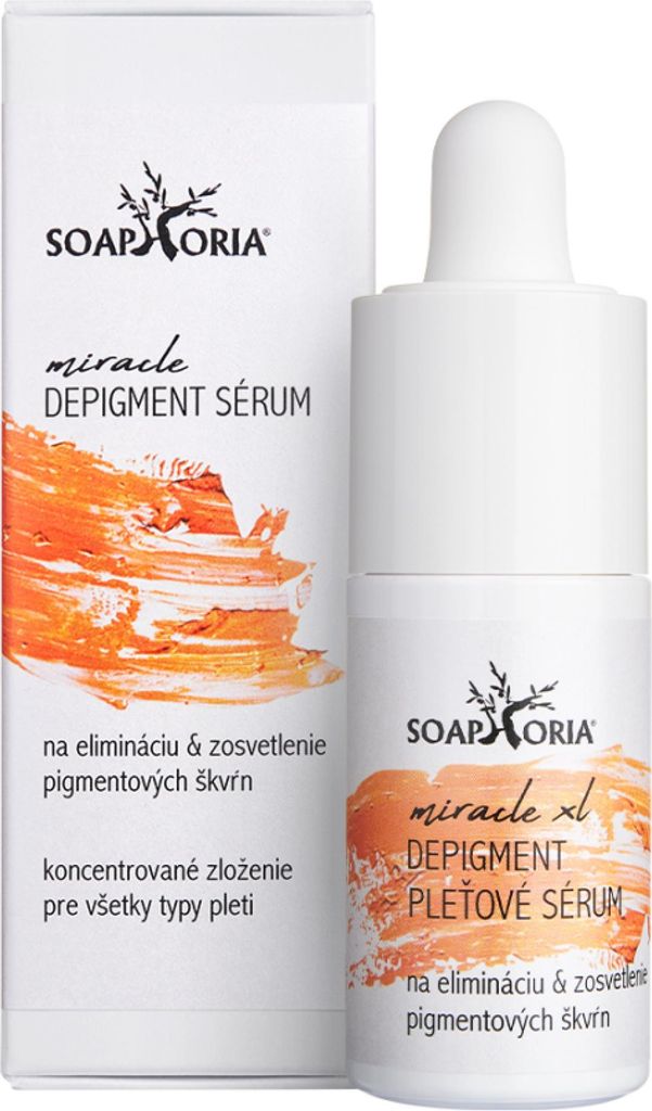 Soaphoria Miracle Serum zur Eliminierung und Aufhellung von Pigmentflecken 15 ml