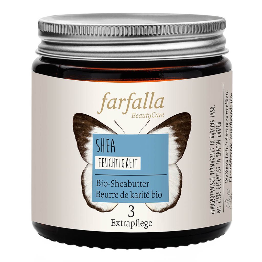 Farfalla Shea, Bio-Sheabutter, Feuchtigkeit 100g