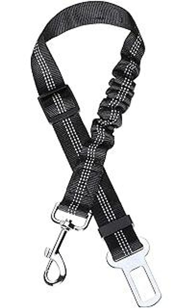 Toozey Hundegurt fürs Auto, Verstellbarer Anschnallgurt, Hundesicherheitsgurt mit Elastischer Ruckdämpfung und Starke Karabiner, für Kleine und ...