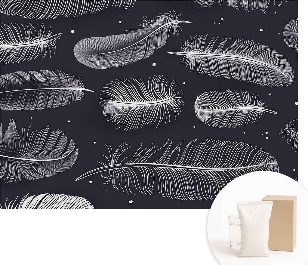Fototapete - Wandbilder für Wohnzimmer - 208x146 cm - Dekorative Wandfolie - Modernes Design für Wanddekoration - Tapeten für Innenräume - Fein...