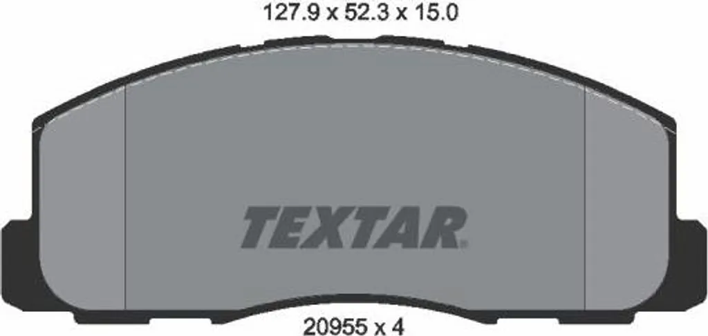 Plaquettes de Frein pour Mitsubishi Colt - Sécurité Route OE MB277192
