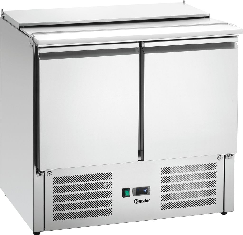 Bartscher Saladette 900T2 910x700x887 mm für 2x 1/1 GN + 3x 1/6 GN