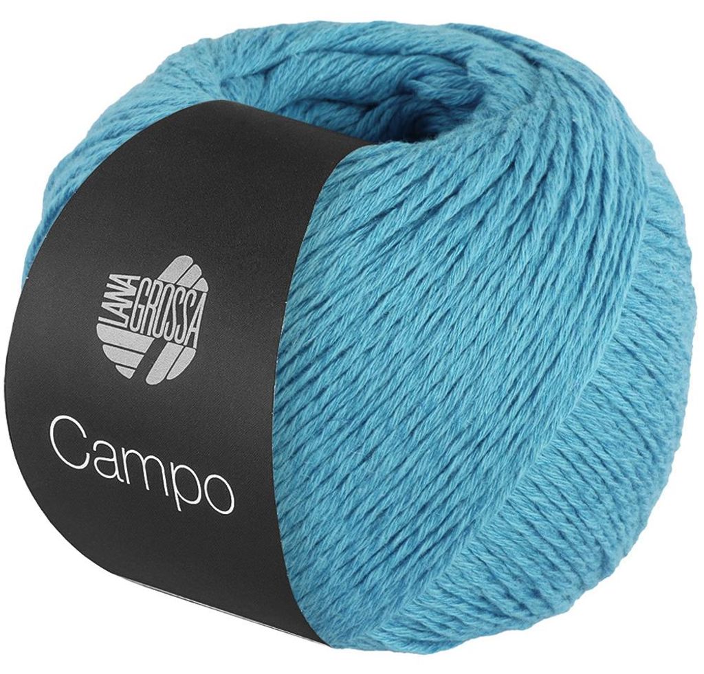 Lana Grossa - Campo 0034 cyanblau Produktbild 