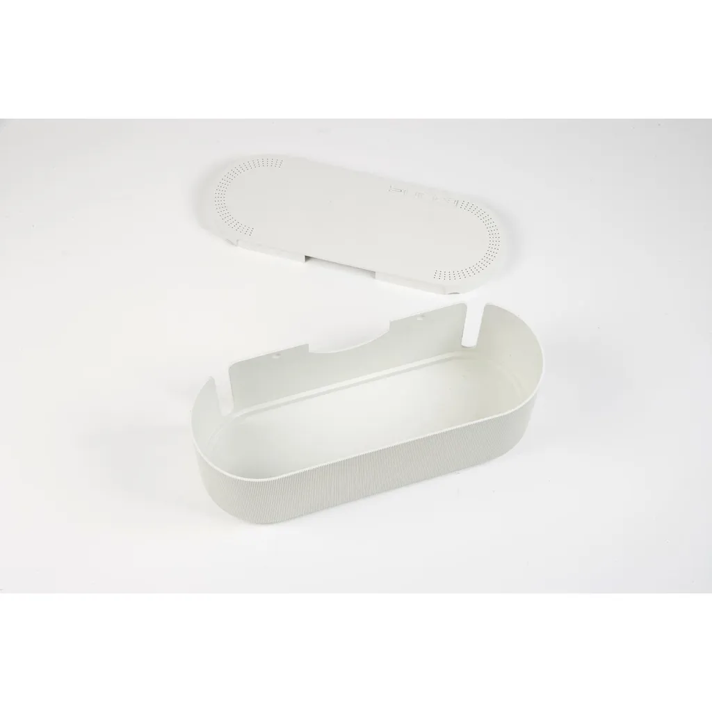 D-Line CTULGEW/SW Cache-Câble Grand Format Blanc pour Multiprise Box - 3