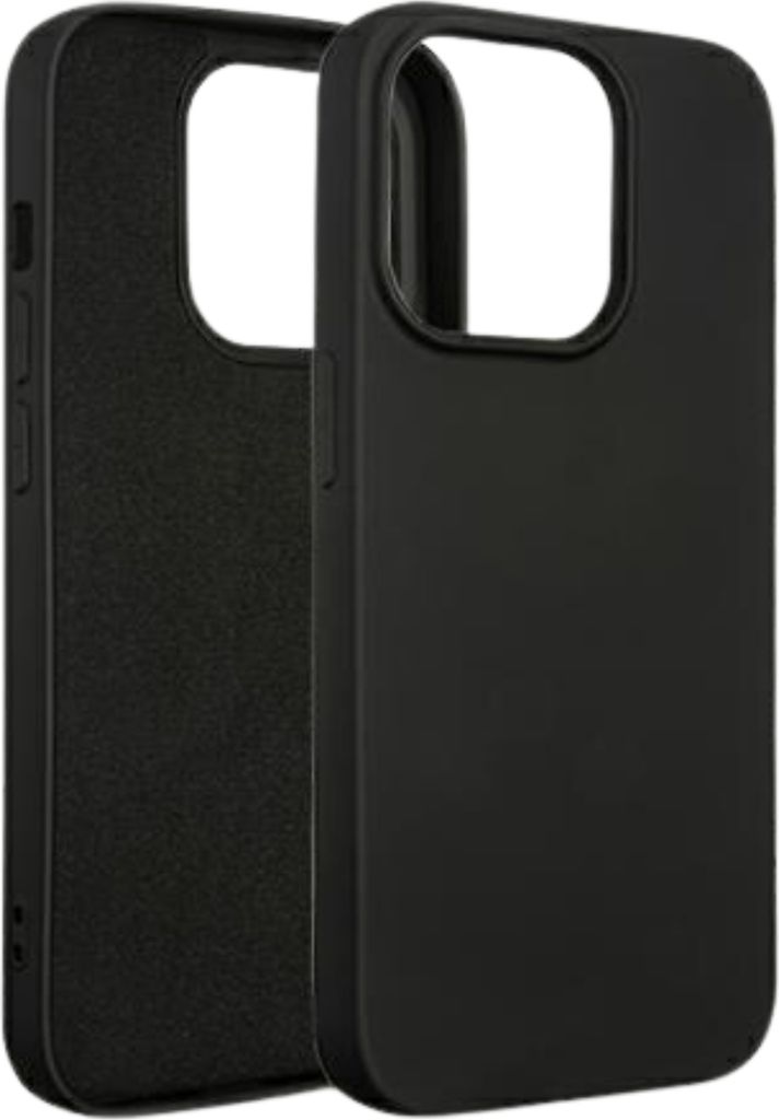 Beline Silikonhülle iPhone 14 Pro 6,1" schwarz/schwarz Schutzhülle