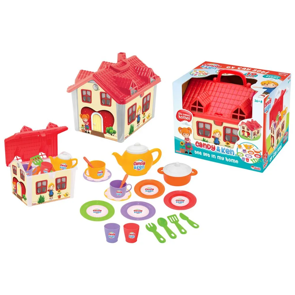 Dînette en Bois de Qualité : Maison de Thé Bino pour Jeux de Rôle Enfant