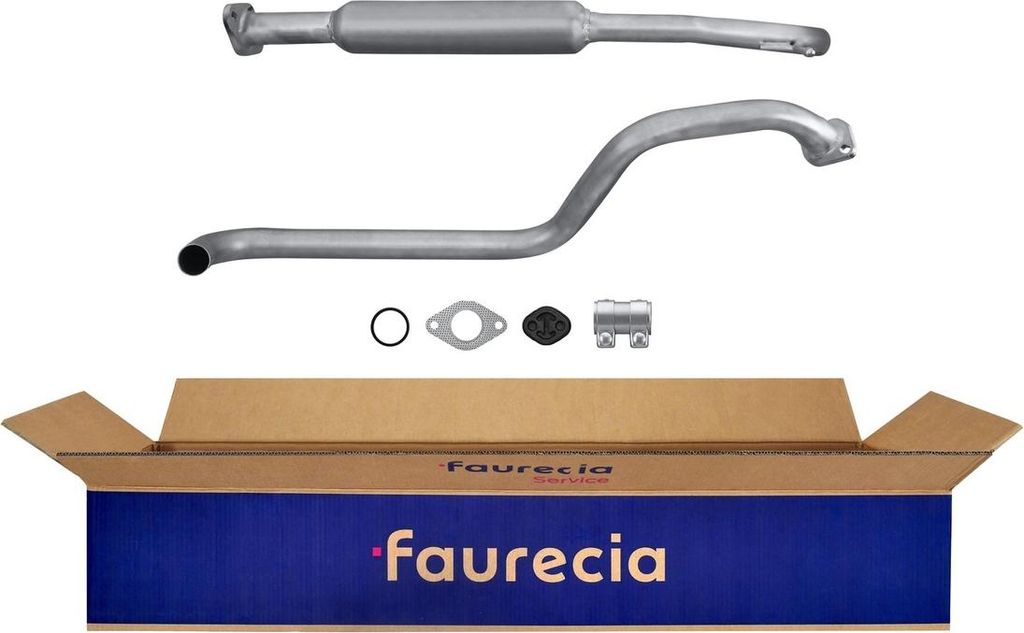 Mittelschalldämpfer FAURECIA IAM-Expertise für u.a. NISSAN ALMERA