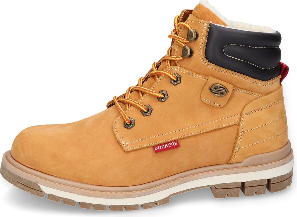 Dockers Leder Stiefelette Golden Tan