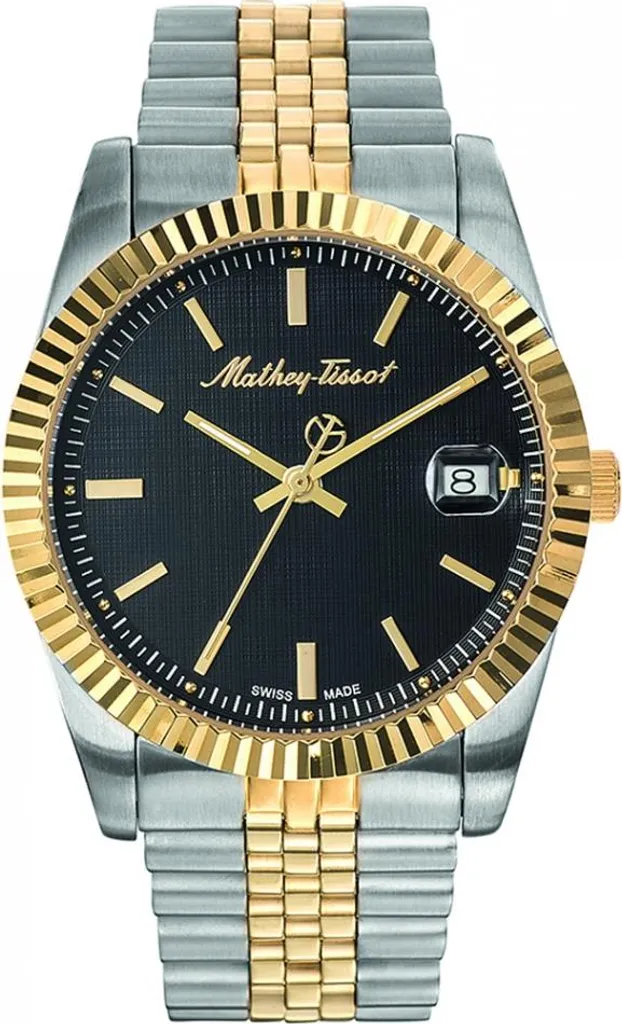 Montre de couple MATHEY-TISSOT H810BN or pour mariages et soirées