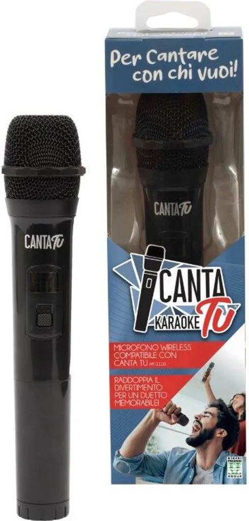 Microphone sans fil Canta Tu DVM150 Noir Haute Fidélité 30-20000Hz