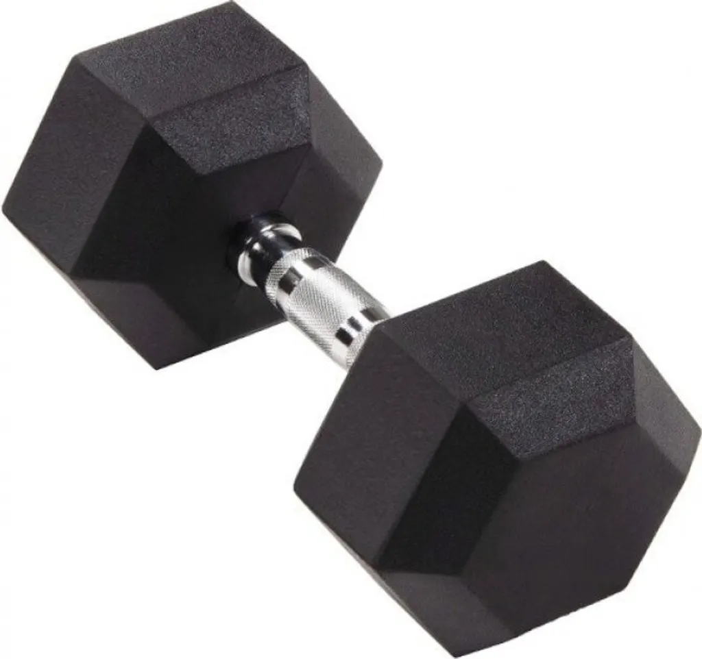 Poids Hexagonal 20 kg SEDCO Anti-Bruit avec Revêtement en Caoutchouc