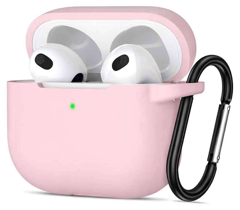 AirPods 5 Silikon Schutzhülle mit Karabiner, Soft Touch Produktbild 