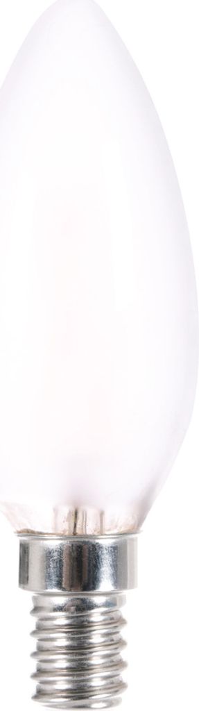 LightMe LED Filament Leuchtmittel Kerze 4W = 40W E14 matt Productafbeelding 