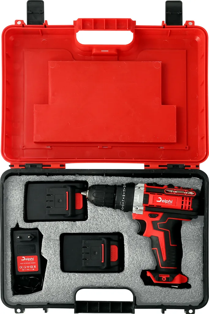 Perceuse à percussion Delphi 20V : finissez vos travaux sans interruption