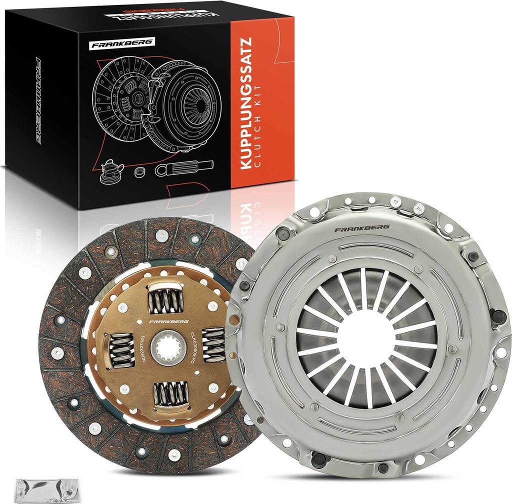 Frankberg 1x Kupplungssatz für Chevrolet Aveo Schrägheck Stufenheck Opel Adam Astra F Caravan CC G Kasten/Kombi